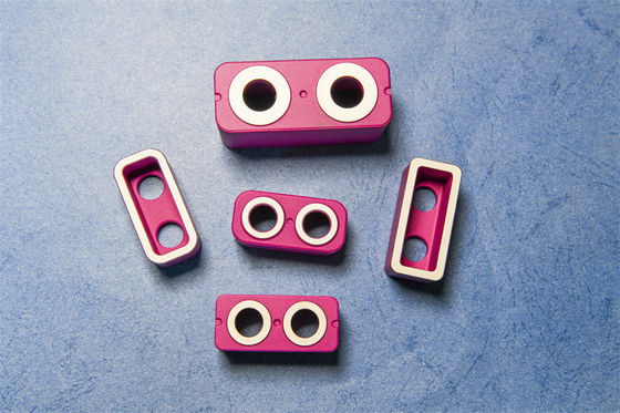 HV DC Brazing Aluminum Ceramics Relay Housing Technical Ceramic Metallized Parts