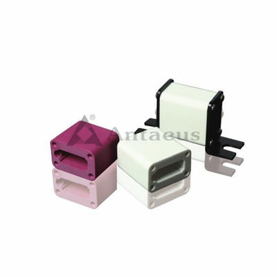 Ivory Alumina Ceramic Components 20 KV/mm Breakdown Voltage