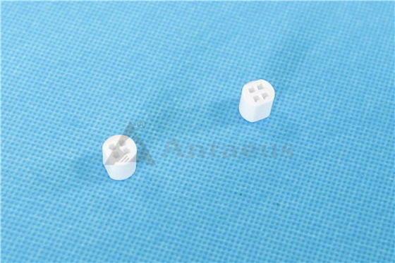 90% Alumina Ceramic Insulator Machining Ceramic Parts 3.65-5.9g/Cm3